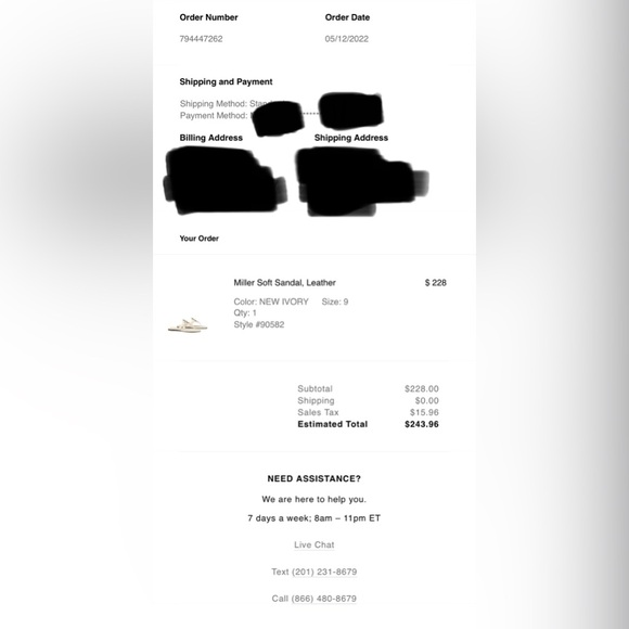 Tory Burch Miller Soft Leather Sandal in New Ivory Size 9 - Picture 9 of 9